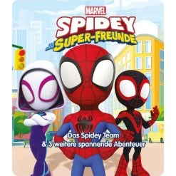 Tonies Spidey Und Seine Superfreunde - Das Spidey Team & 3 Weitere Spannende Abenteuer, Spielfigur -Tonies Geschäft Tonies Spidey und seine Superfreunde Das Spidey Team 3 weitere spannende Abenteuer Spielfigur@@100020263 3